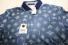 Golf Woven Spirits Polo  Mens Size  Medium Fjord Regular 997E New  01311704
