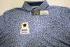 Golf Pattern Polo  Mens Size  Medium Delphinium Regular 997E New  01311710
