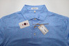 Golf Pattern Polo  Mens Size  Medium COTTAGE BLUE Regular  New  INV12588439