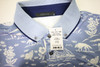 Golf Hidden Village Polo  Mens Size  Medium Cloud Regular 997E New  01311698