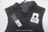 Greyson Lennox Lace Mock Neck Polo Womens Size X-Small Anthraclte 841B 01085763