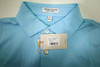Peter Millar Golf Solid Polo Mens Size Medium MYBLU Regular New INV12587596