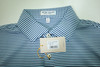 Peter Millar Golf Solid Polo Mens Size Medium NAVY Regular New INV12587589