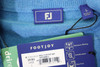 FootJoy Wool Heather Stripe Sweater Mens Size Large 1/4 Zip 1007G 1312168
