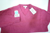 Peter Millar Golf 97% Cashmere Sweater Mens Size Medium POM V-Neck 1012F New