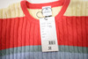 Daily Sports Golf Sweater Womens Size Large Multi Stripe Crewneck 1007E 01312069