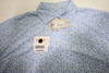 Peter Millar Golf Pattern Polo Mens Size Medium WHITE 920C New 01298766