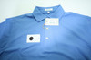 Peter Millar Golf Solid Polo  Mens Size  Medium ETIDE Regular  New INV12614693