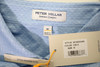 Peter Millar Golf Pattern Polo Mens Size Medium COTTAGE BLUE New INV12613432