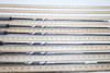 True Temper Dynamic Gold Amt Black R300 34"-36.25" Iron Shaft Set Pulls 11361