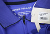 Peter Millar Golf Keswick Zip Neck Polo Womens Size Small PBL/B New INV12606538