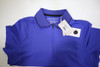 Peter Millar Golf Keswick Zip Neck Polo Womens Size Small PBL/B New INV12606538