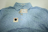 Peter Millar Golf Pattern Polo  Mens Size  Medium SKY Regular  New INV12549325