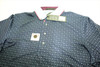 Greyson Golf Serpant Moon Polo Mens Size Medium Maltese Blue New INV12715555