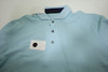 Greyson Golf Solid Polo  Men Size  Medium Topaz Regular  New  INV12717980