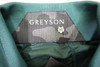 Greyson Golf Full Zip Vest  Mens Size  Medium Green Regular  New INV12688531