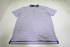 Greyson Golf Solid Polo  Mens Size  Medium White/Blue Regular  New INV12694450