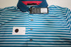 Greyson Santa Ana Polo Mens Size Medium Salmander/Arctic Regular New INV12704205