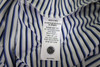 Greyson Hancock Stripe Polo Mens Size Medium Maltese Blue New INV12703876