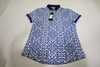 New Greyson Golf Blue Migration Scarlett Polo Womens Small Arctic INV12664378