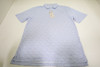 Peter Millar Golf Pattern Polo  Mens Size  Medium WHT Regular  New INV12808235