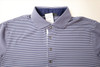 Greyson Golf Saranac Polo Mens Size Medium Dewberry/Maltese Blue New INV12663396