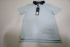 GREYSON Golf Youth Torrey Polo Boys Size Small Arctic/Topaz New INV12708553