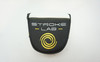 Odyssey Stroke Lab Heel Shafted Mallet Putter Headcover Good White/Yellow/Black
