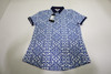 Greyson Blue Migration Scarlett Polo Womens Size Small Arctic New INV12690899