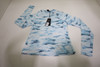 Greyson Painted Clouds Halley Mock Neck Pullover Womens Small Heaven INV12689509