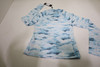 Greyson Painted Clouds Halley Mock Neck Pullover Womens Small Heaven INV12689509