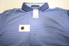 Greyson Hancock Stripe Polo Mens Medium Seahorse/Maltese Blue INV12678879
