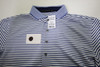 Greyson Hancock Stripe Polo Mens Medium Arctic/Maltese Blue/Seahorse INV12678849