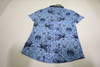 Greyson Winged Wolf Lace Scarlett Polo Womens Size Small Wolf Blue INV12677347