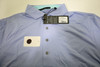 Greyson Golf Cayuse Polo Mens Size Medium Heron Regular New INV12666110