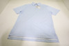 Peter Millar Golf Print Polo Mens Size Medium WHT New INV12913381