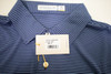 Peter Millar Golf Classic Polo  Mens Size  Medium NAV Regular  New INV13185706