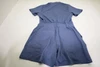 Greyson Wolf Links Jacquard Dani Romper Dress Womens Small Indigo INV13203063