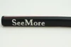 New SeeMore SM120 Long Putter Grip Black/Silver/Red