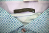 Greyson Golf Pattern Polo  Mens Size  Medium Blue   New INV13107583