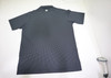 FootJoy Golf Dot Geo Print Lisle Polo Mens Size Large Black/Grey/White 1007G