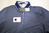 Greyson Wolvestooth Scarlett Polo Womens Small Maltese Blue INV13114455