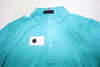 G/Fore Golf Solid Polo  Mens Size  Medium AQUA Regular  New INV13177825