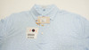 Peter Millar Golf Pattern Polo Mens Size Medium White 1027A 01236420 New