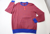 New Redvanly Thank Sweater Mens Size Medium Vermilion Crewneck 998F 01280606