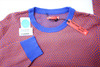 New Redvanly Thank Sweater Mens Size Medium Vermilion Crewneck 998F 01280606