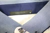 Greyson Golf Pattern Polo Mens Size Medium White/Navy 947C New INV12655956
