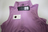 Greyson Scarlett Sleeveless 1/4 Zip Polo Womens Size Small Wisteria INV13142374