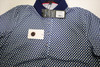 Greyson Wolf Whisperer Scarlett Polo Womens Size Small Maltese Blue INV13143447