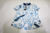 Greyson Garden of Venus Scarlett Polo Womens Size Small Artic New INV13145023
